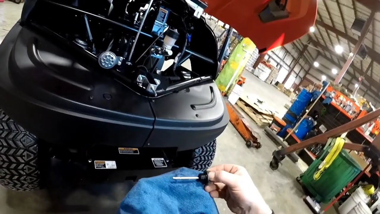 PDI process of a Kubota rtv 520