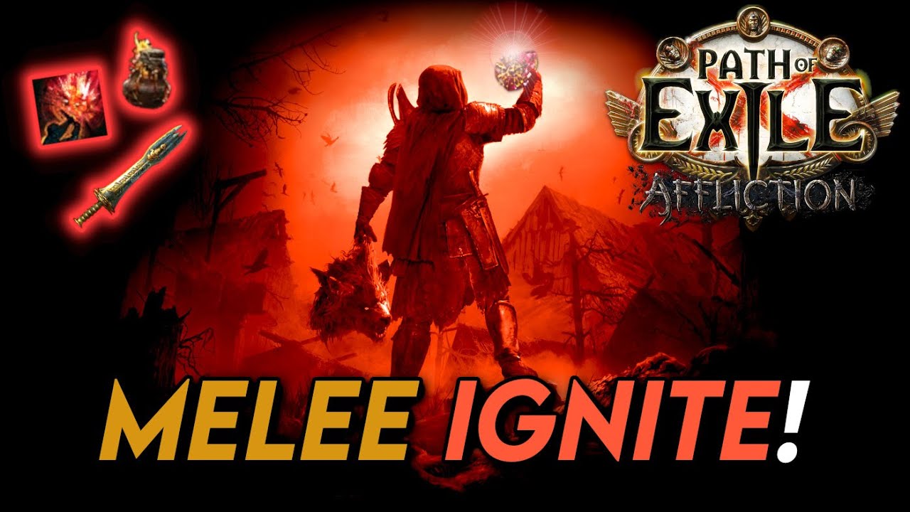 The NEW INFERNAL BLOW is great for MELEE IGNITE in Affliction League! | Path of Exile 3.23