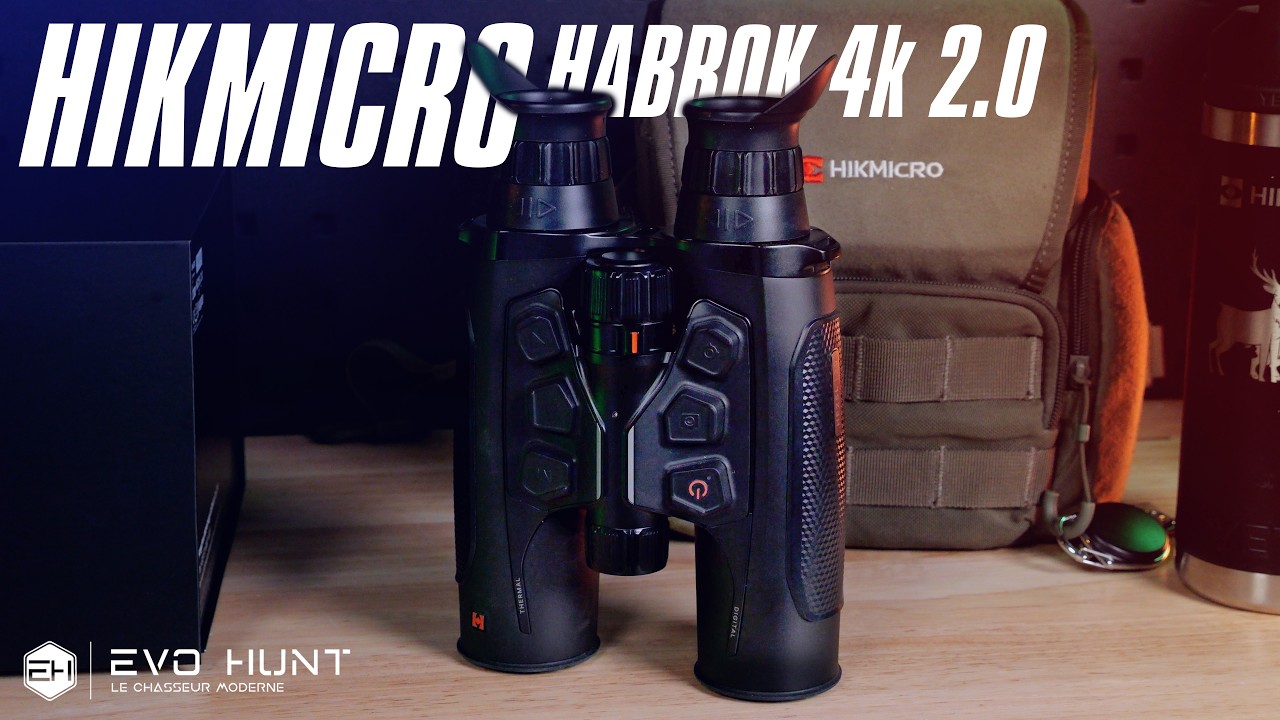Ces jumelles thermiques 4K sont impressionnantes… Test des Habrok 4k HE25L 2.0 HIKMICRO