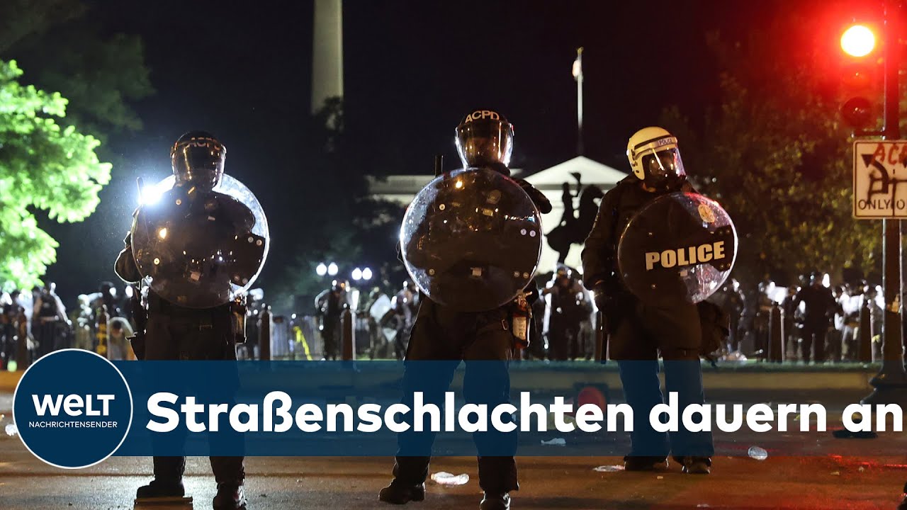 DIE STUNDE DER RANDALIERER: Unruhen in US-Metropolen rei&szlig;en nicht ab