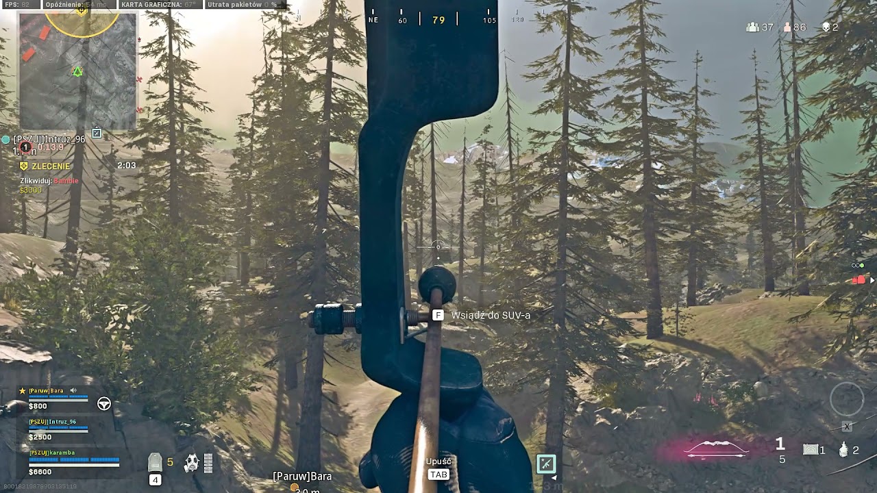 Warzone happy shot with a bow! :D