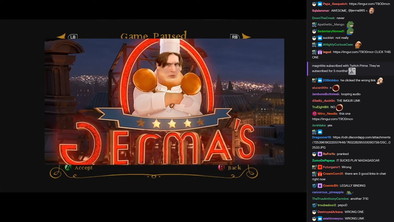 Jerma Streams [with Chat] - Ratatouille