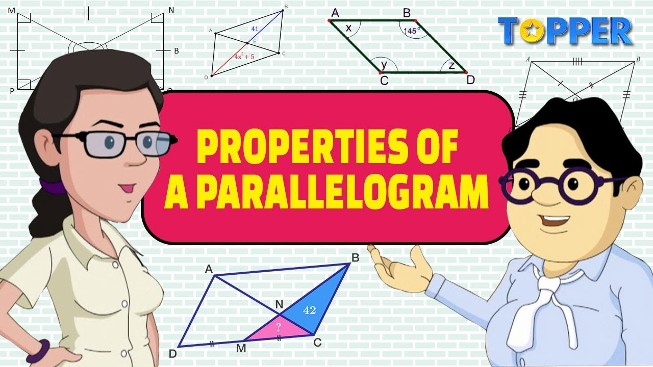 What is a Parallelogram? | Properties of a Parallelogram | Class 8th Maths |
