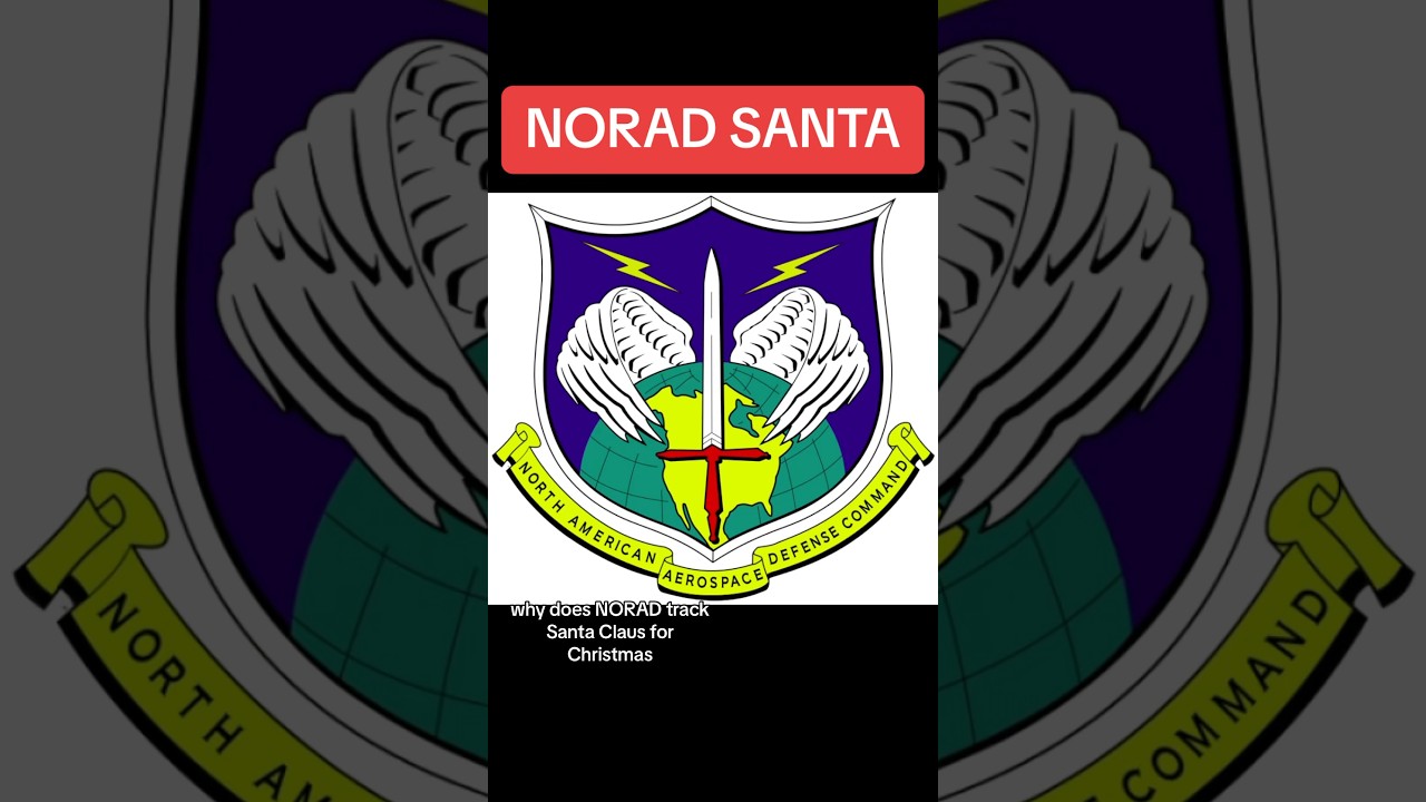 NORAD TRACKS SANTA #history #military #usa #santa #christmas #christmas2023 #norad