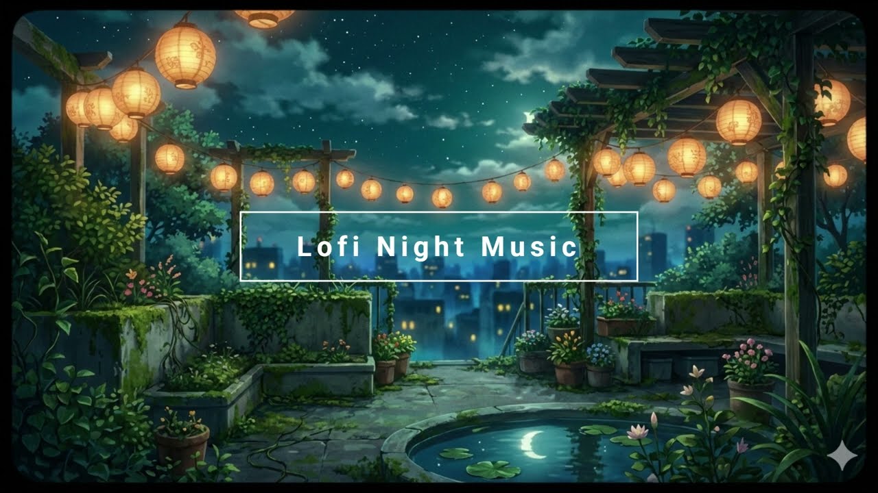 Midnight Rooftop 🌙 | Night Instrumental Music (1H20M)