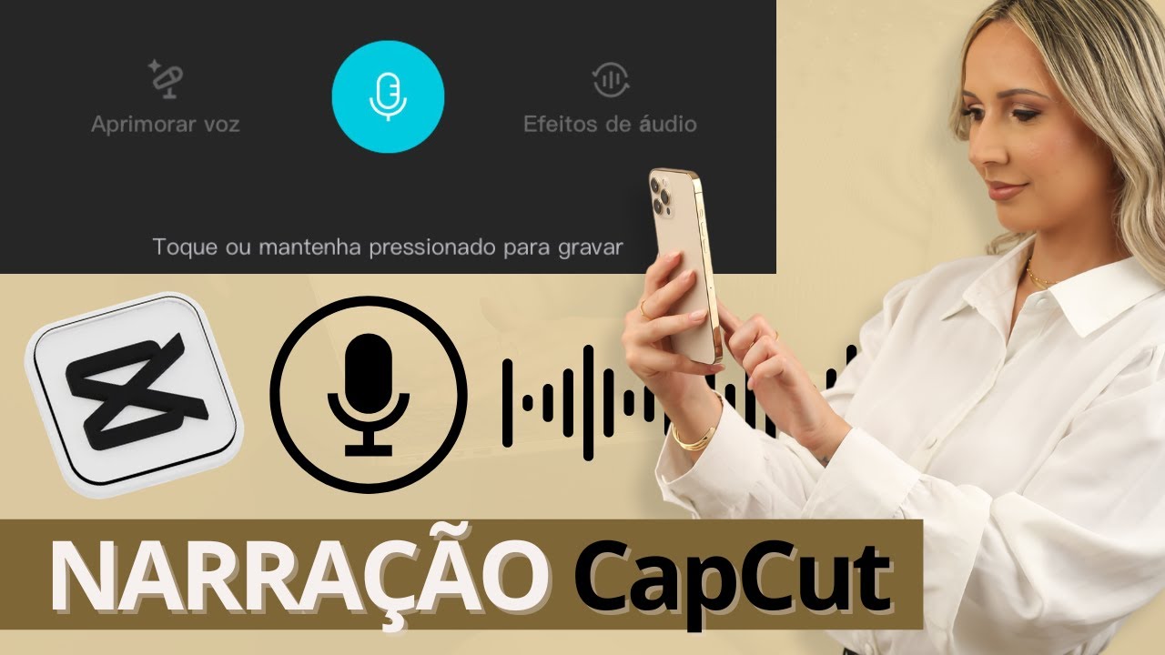 Como Narrar um V&iacute;deo no CapCut (Passo a Passo Simples)