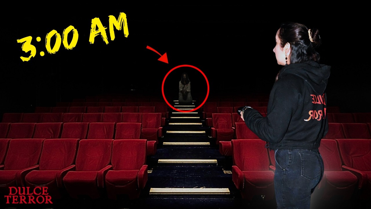 Pasé UNA NOCHE en un teatro abandonado
