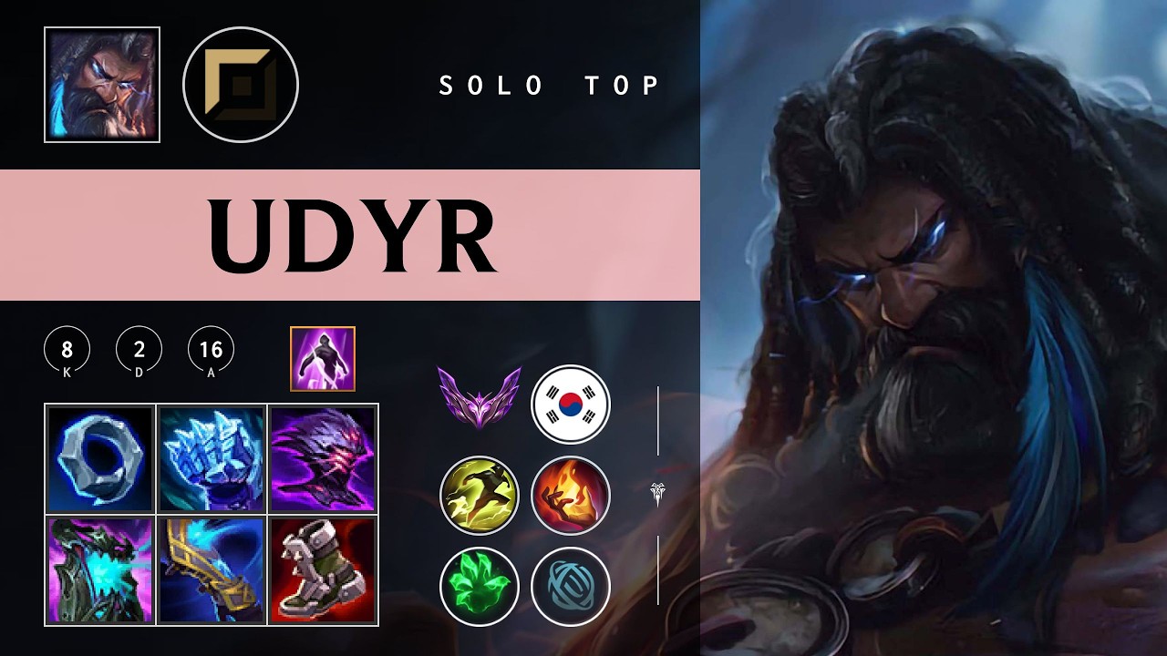 Udyr Top vs Yasuo - KR Master Patch 26.04