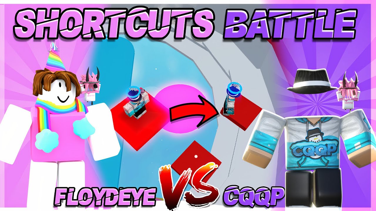 TOWER OF HELL SHORTCUT BATTLE... | CQQP VS FLOYDEYE | ROBLOX