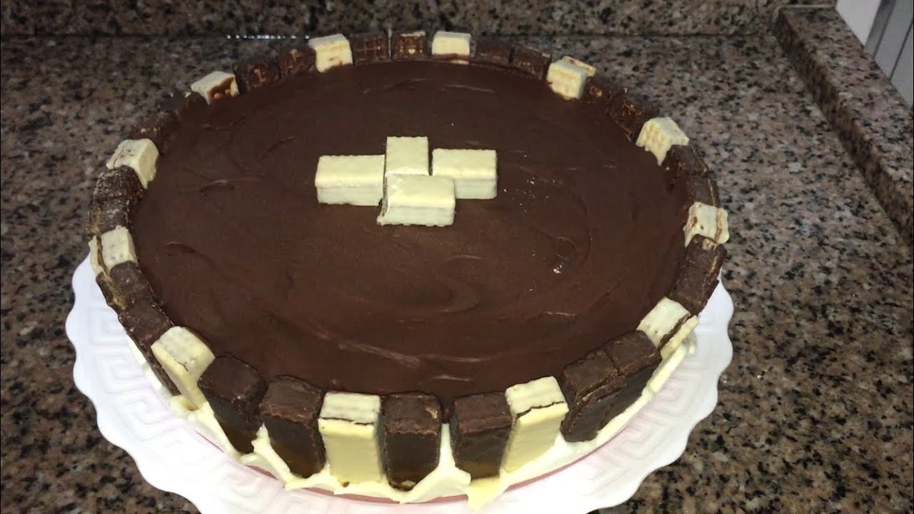 RECEITA : Torta de Bis Com Creme de  Ninho