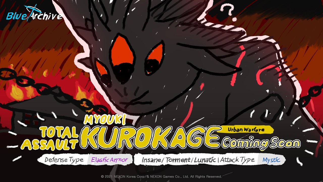 Blue Archive Kurokage Insane + Torment - Обновлено для Рейсы