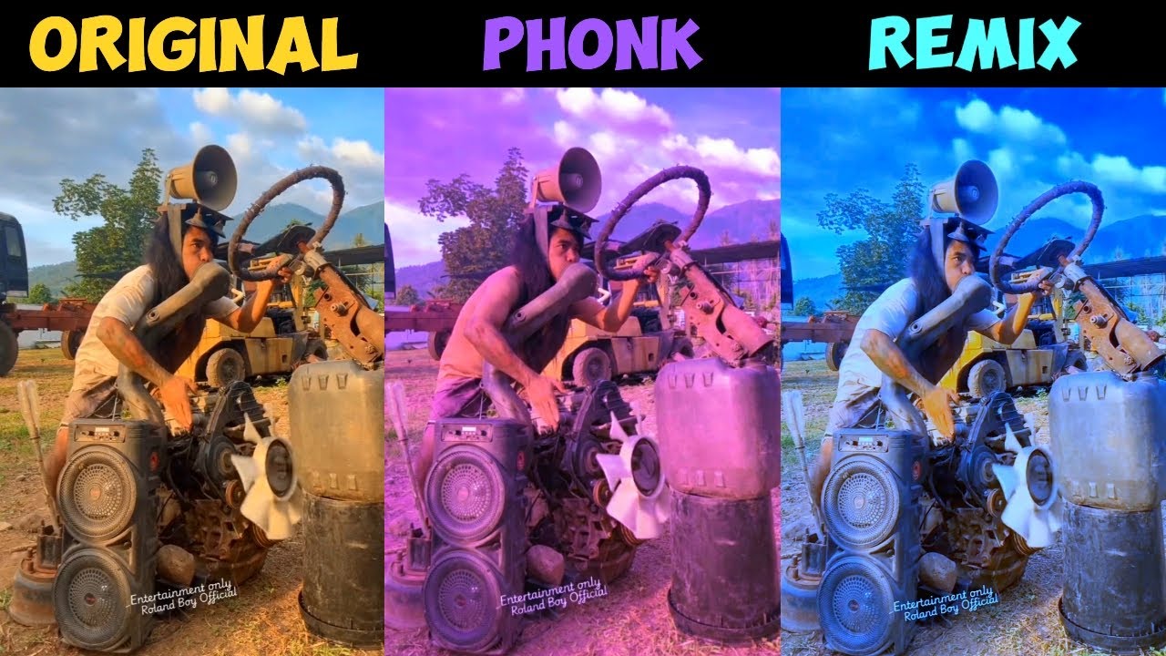 Graveyard Hardtekk Original vs Phonk vs Remix / Роланд Роман Влог