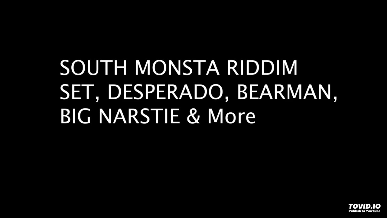 South Monsta CD Studio Set Big Narstie, Youngs Teflon, Desperado, Doctor, Bearman, Killa P, Lioness