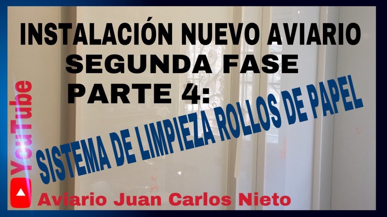 0049 FASE 2 INSTALACIÓN NUEVO AVIARIO SISTEMA DE LIMPIEZA ROLLOS DE PAPEL