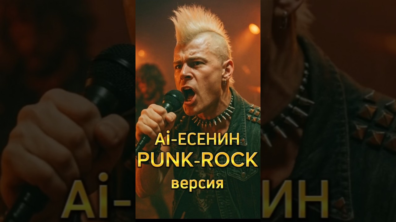 Такого Есенина вы ещё не слышали! Стихи Сергея Есенина в панк-ритмах.
