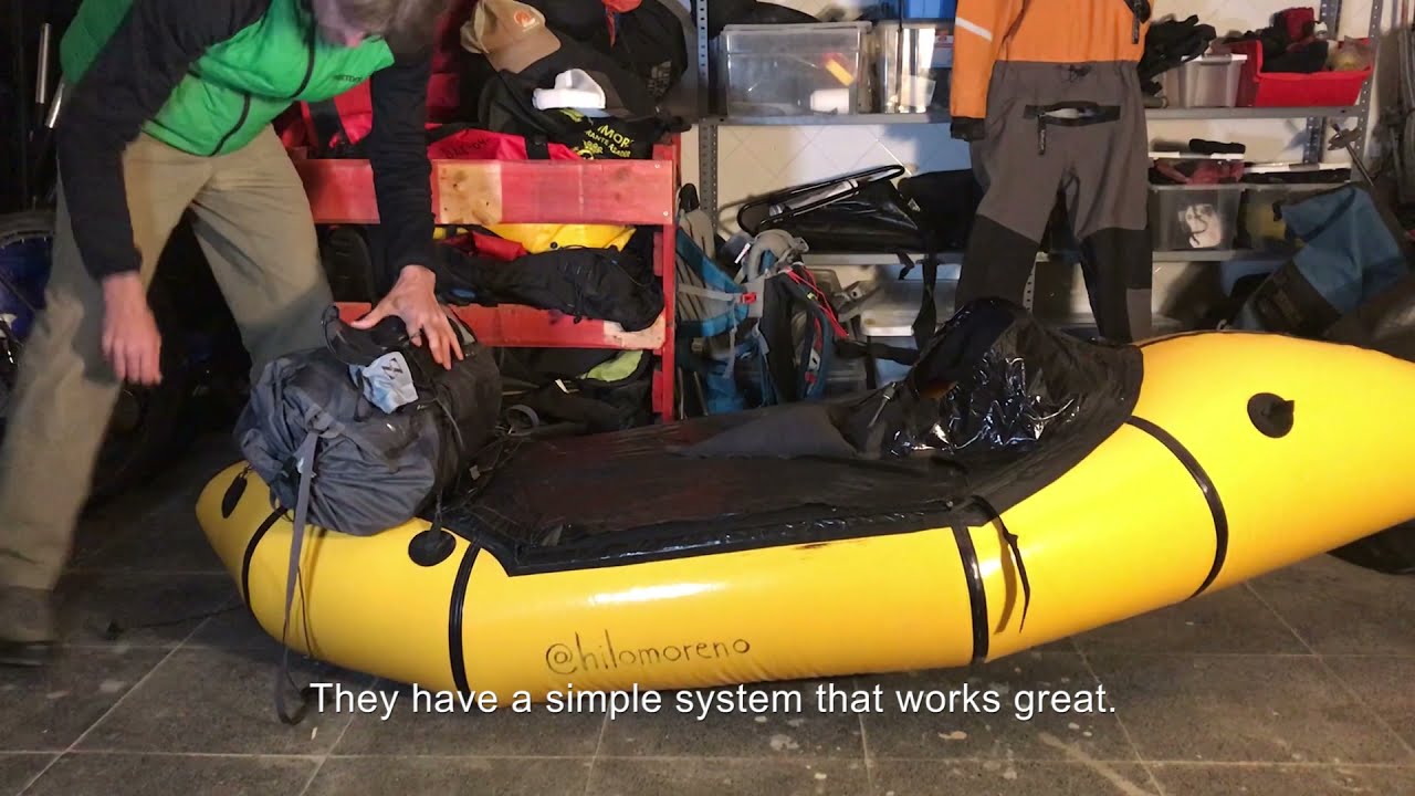 Packrafting Tutorial. Introducción al packraft. English subtitles.