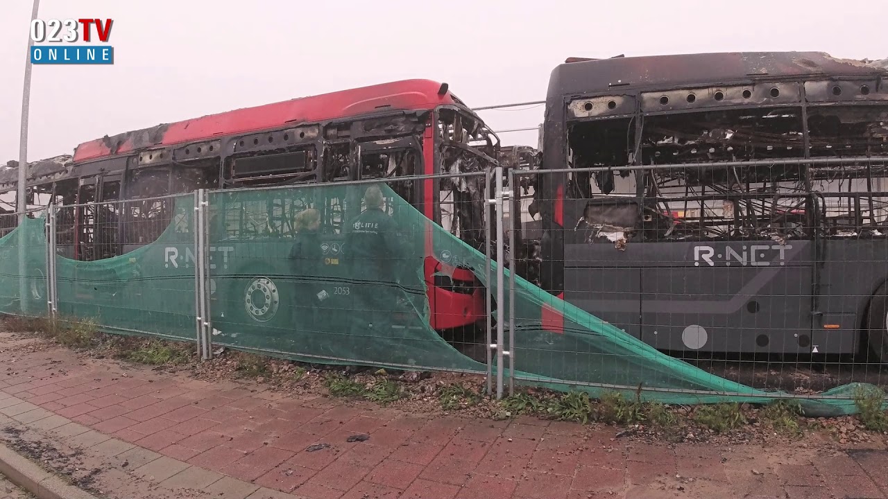 Grote brand bij Connexxion