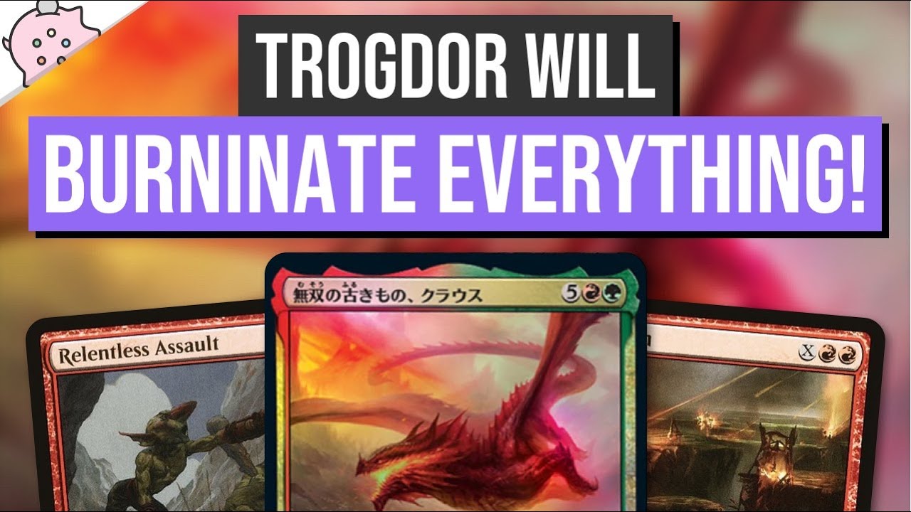 Trogdor Burninate Everything! | Precon Commander Spoiler | D&D Forgotten Realms Spoiler | MTG | EDH