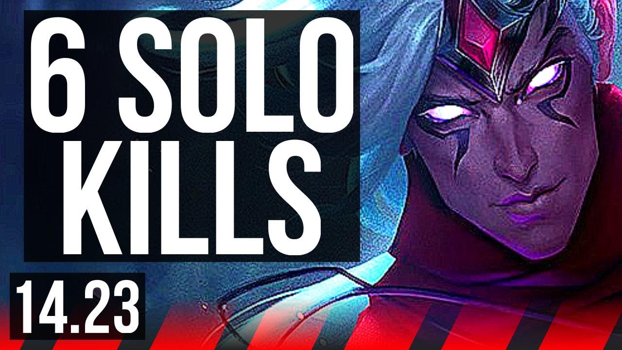 VARUS vs MORDEKAISER (TOP) | 6 solo kills, 7/1/0 | KR Master | 14.23