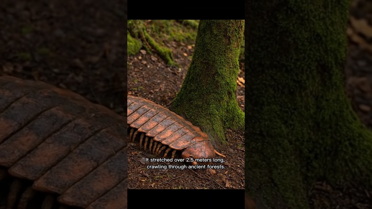 🐛 Arthropleura: The Giant Millipede That Ruled the Forest