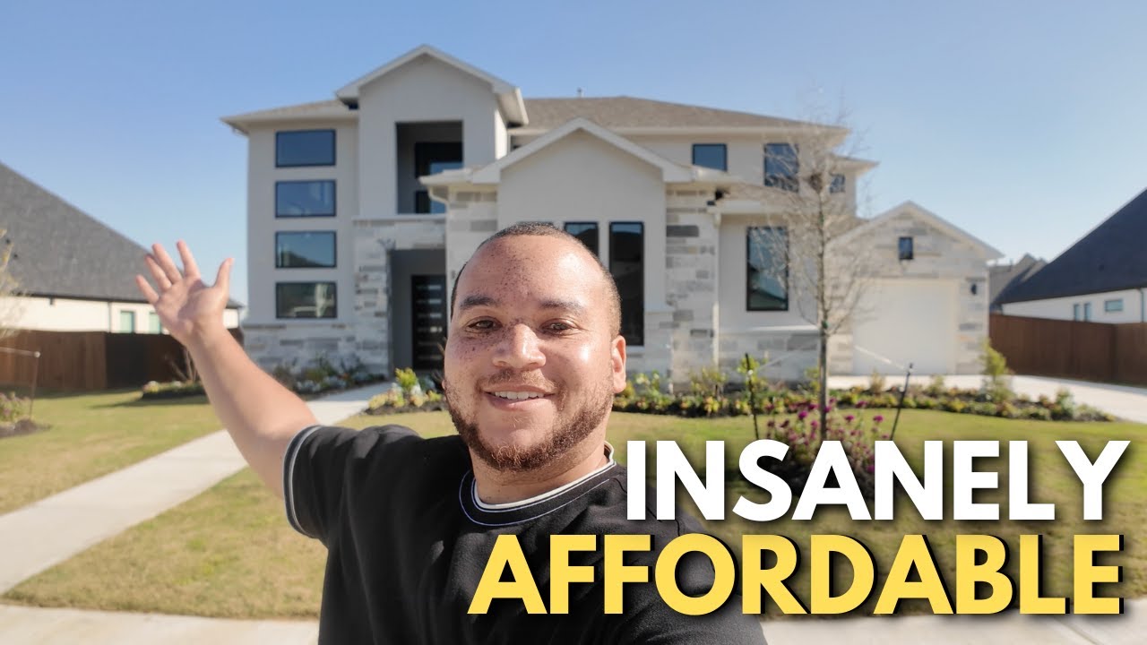 I FOUND CUSTOM HOMES Under A MILLION DOLLARS In HOUSTON!