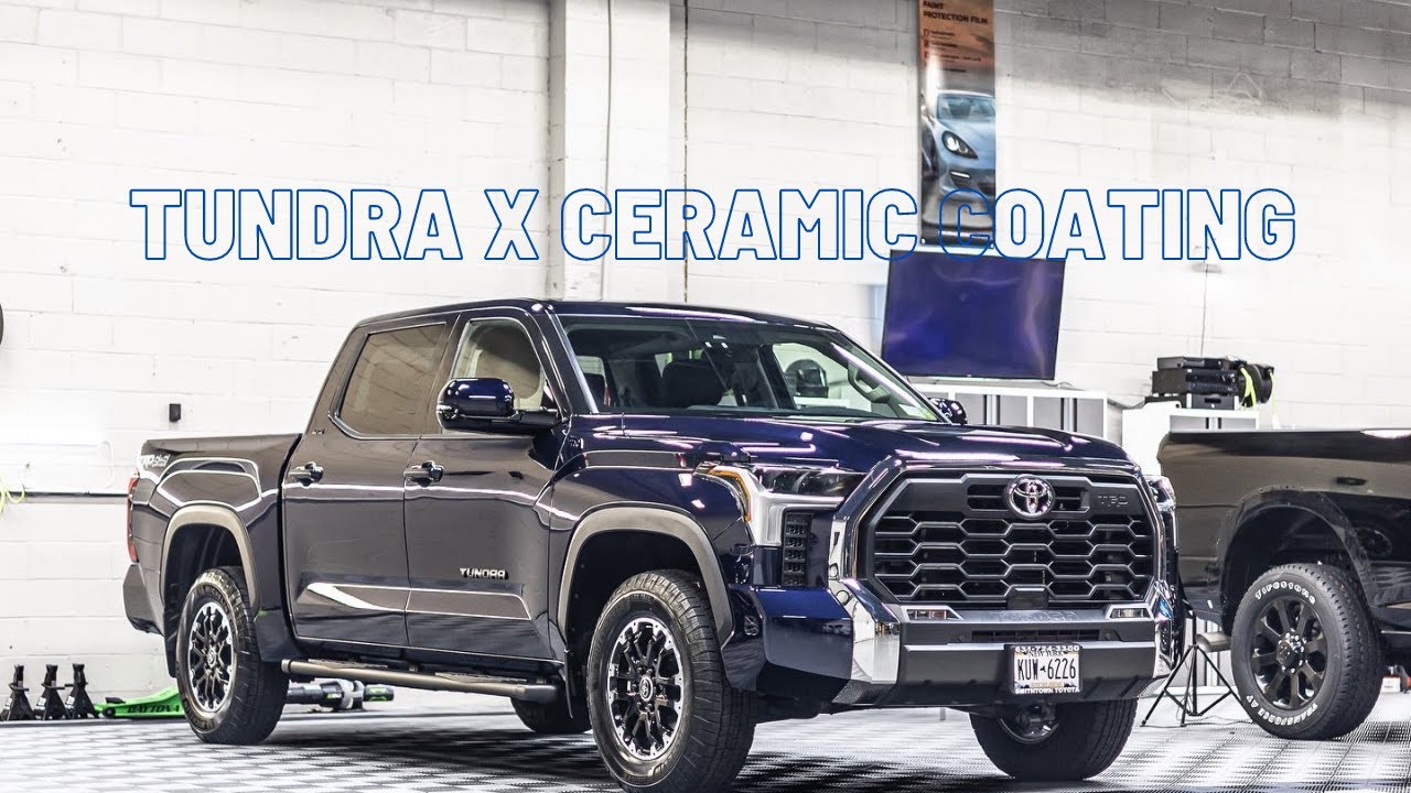2022 Toyota Tundra gets Gtechniq ceramic coating and paint correction