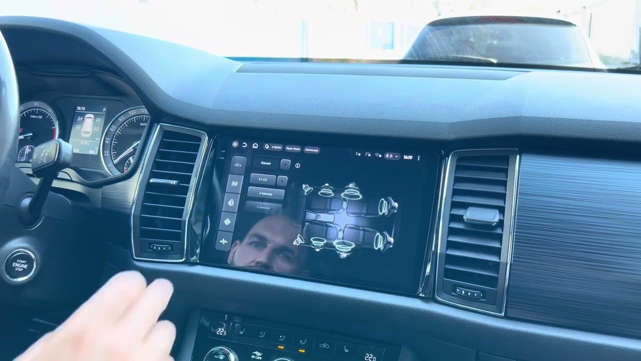 Teyes CC4 pro установка в Skoda Kodiaq 2019 / обзор магнитолы и камер