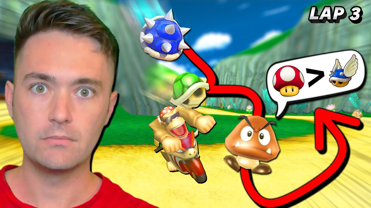 He Has 20,000 Hours in Mario Kart Wii... (and it shows...)