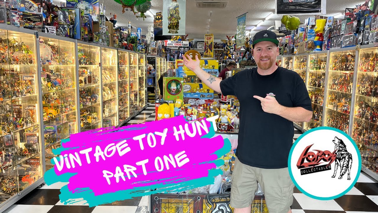 TOY HUNTING in Melbourne, Australia - Part One! Feat. Oz's largest VINTAGE TOY store!
