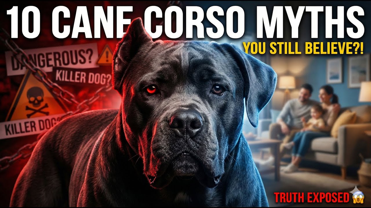 10 Cane Corso Myths You STILL Believe (Truth Will Shock You!)