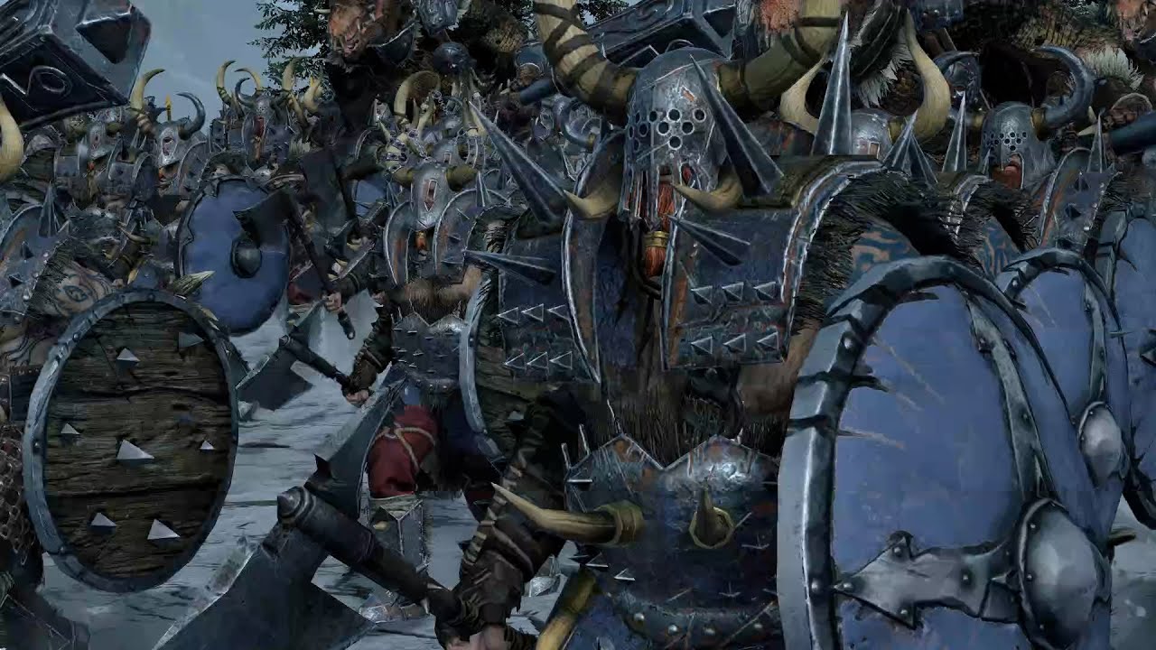 cult of ulric vs Wintertooth warhammer 2 cinematic battle