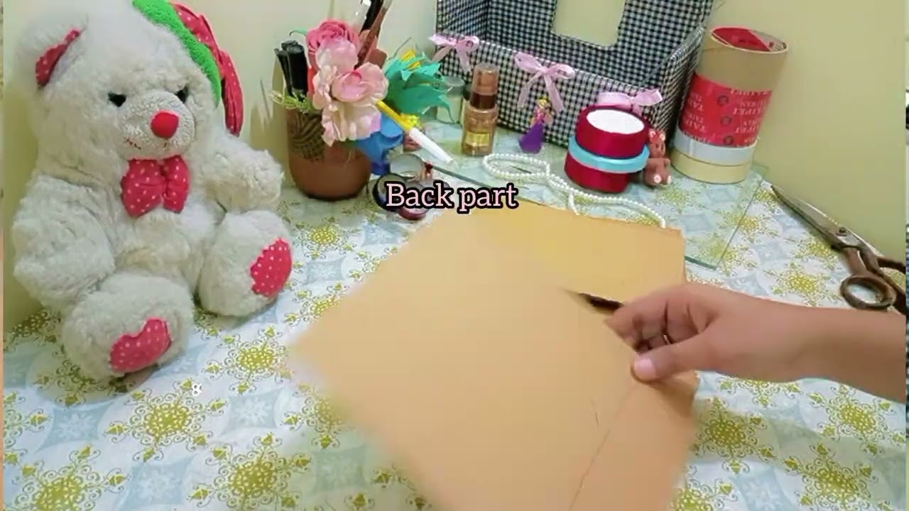 DIY mini organizer 🧸