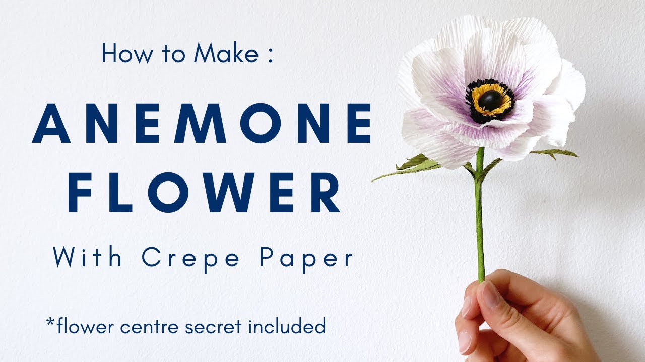 *SECRET TECHNIQUE* IN MAKING ANEMONE FLOWER CENTRE | no foam balls needed