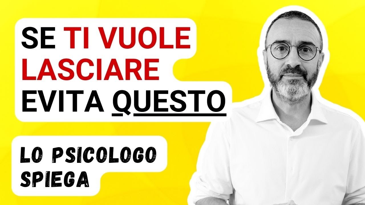 Come Comportarti Quando il Partner Vuole Lasciarti: Consigli per Salvare la Relazione