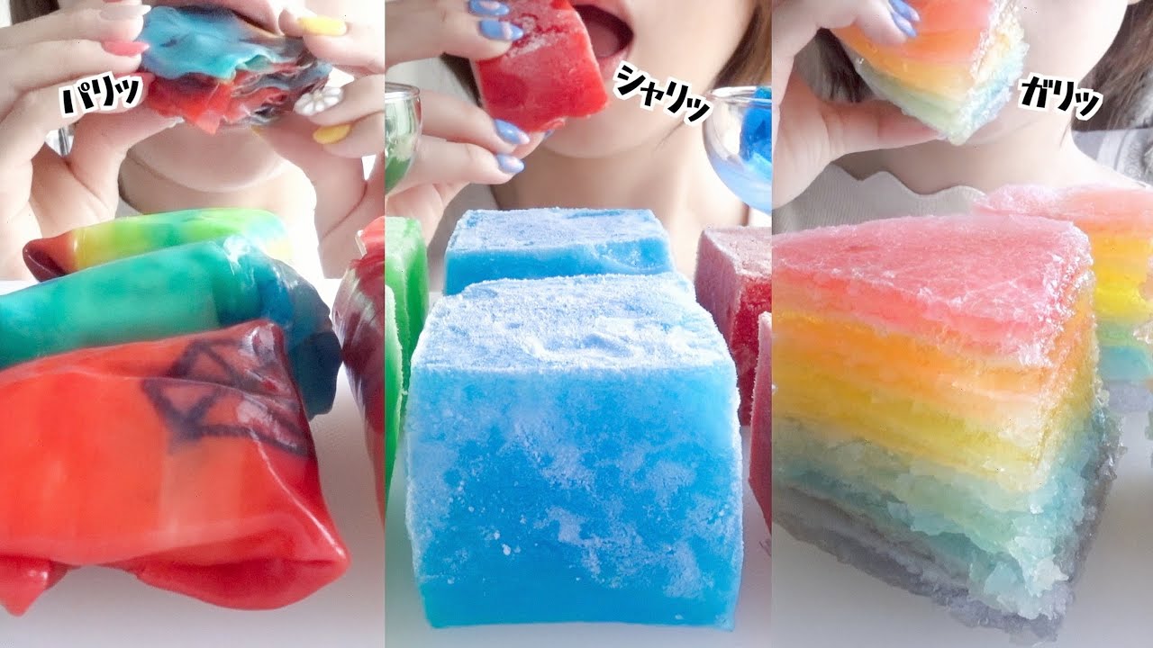 【咀嚼音】パリッシャリッガリッ音まとめ1時間【ASMR/EATINGSOUNDS】