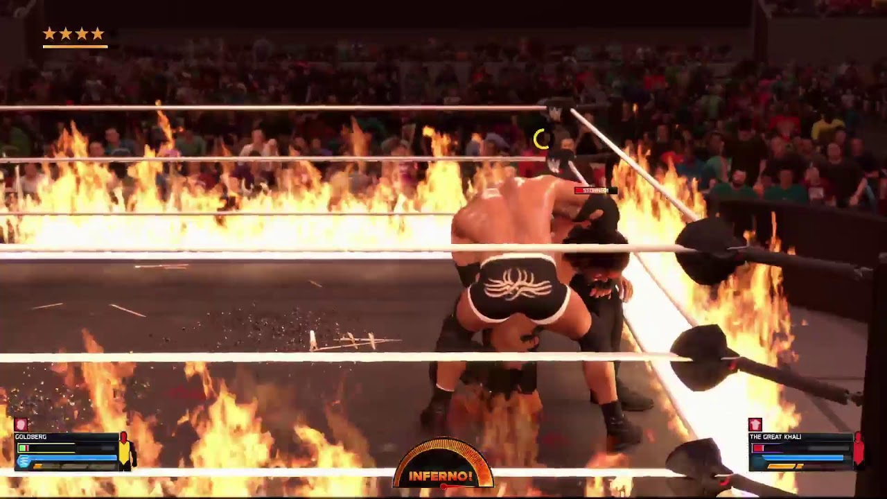 Inferno Goldberg VS The Great Khali At WrestleMania 41 WWE2K26GameplayYT