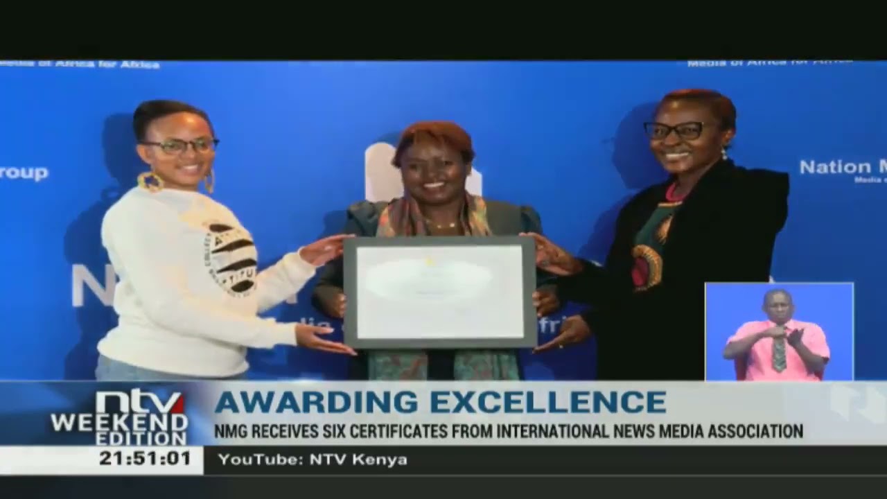 NMG receives 6 certificates from International News Media Association