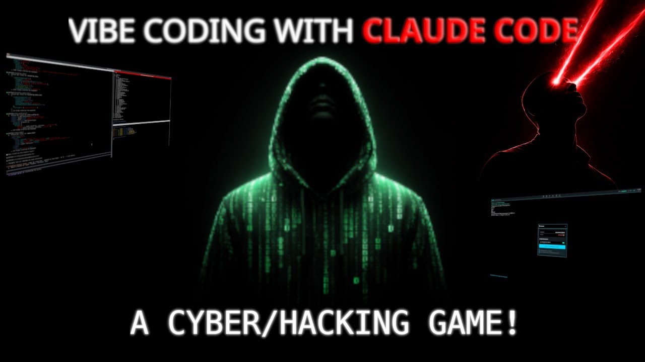 I vibe coded a cyber/hacking game with Claude 4.5 and WOW!