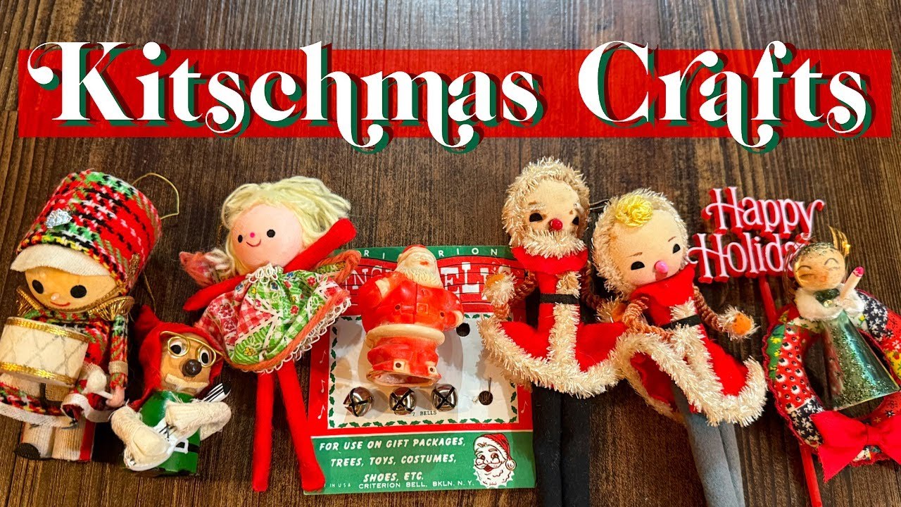 Kitschy Christmas Vintage Craft Supplies Sale 🎅🏻🎄 11/22 11:00AM Crntral