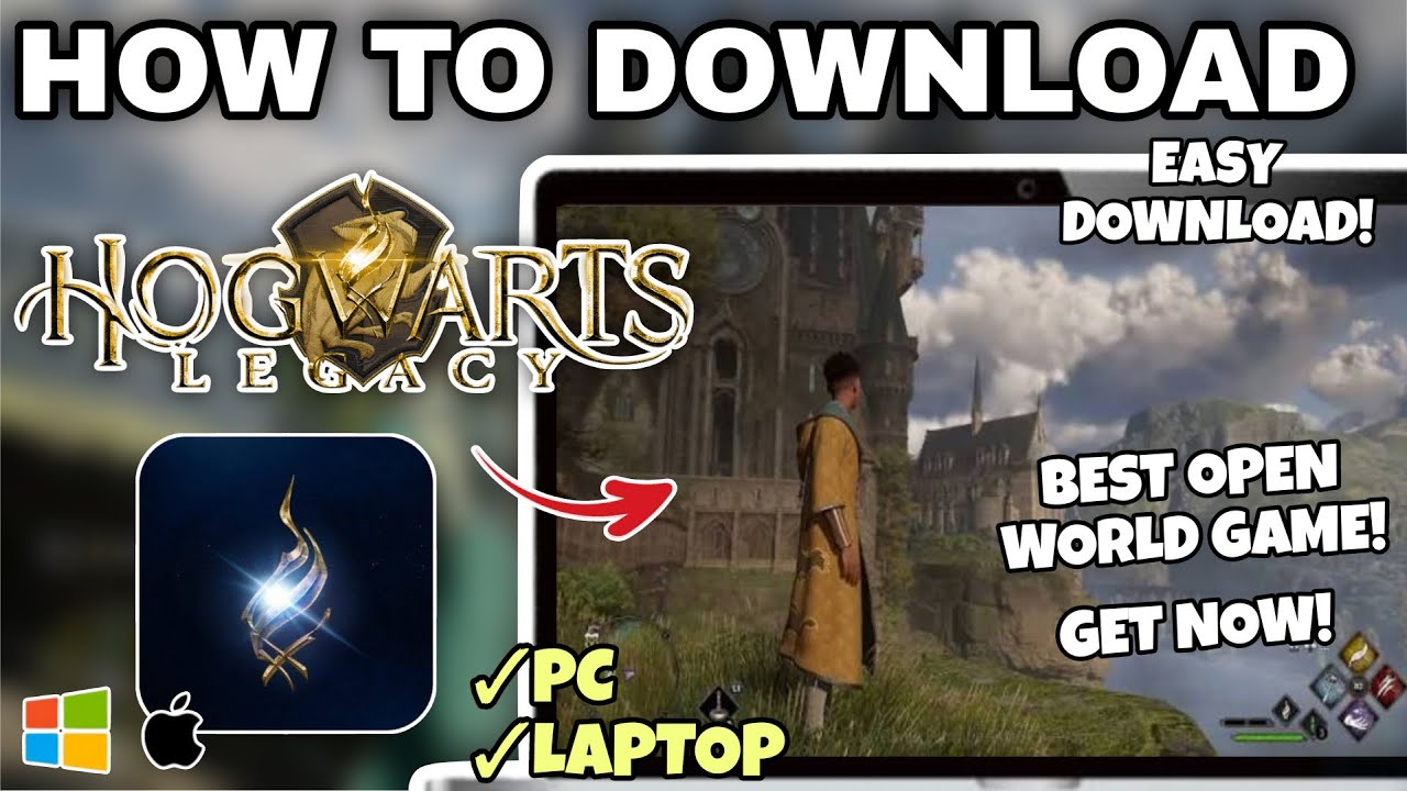 Как скачать и играть в HOGWARTS LEGACY на ПК или ноутбуке &mdash; простое пошаговое руководство