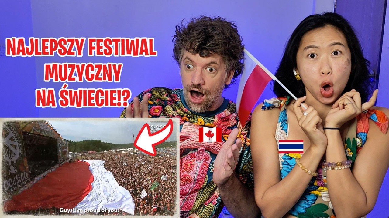 Our Reaction to A tour of Woodstock Festival Poland 🇵🇱