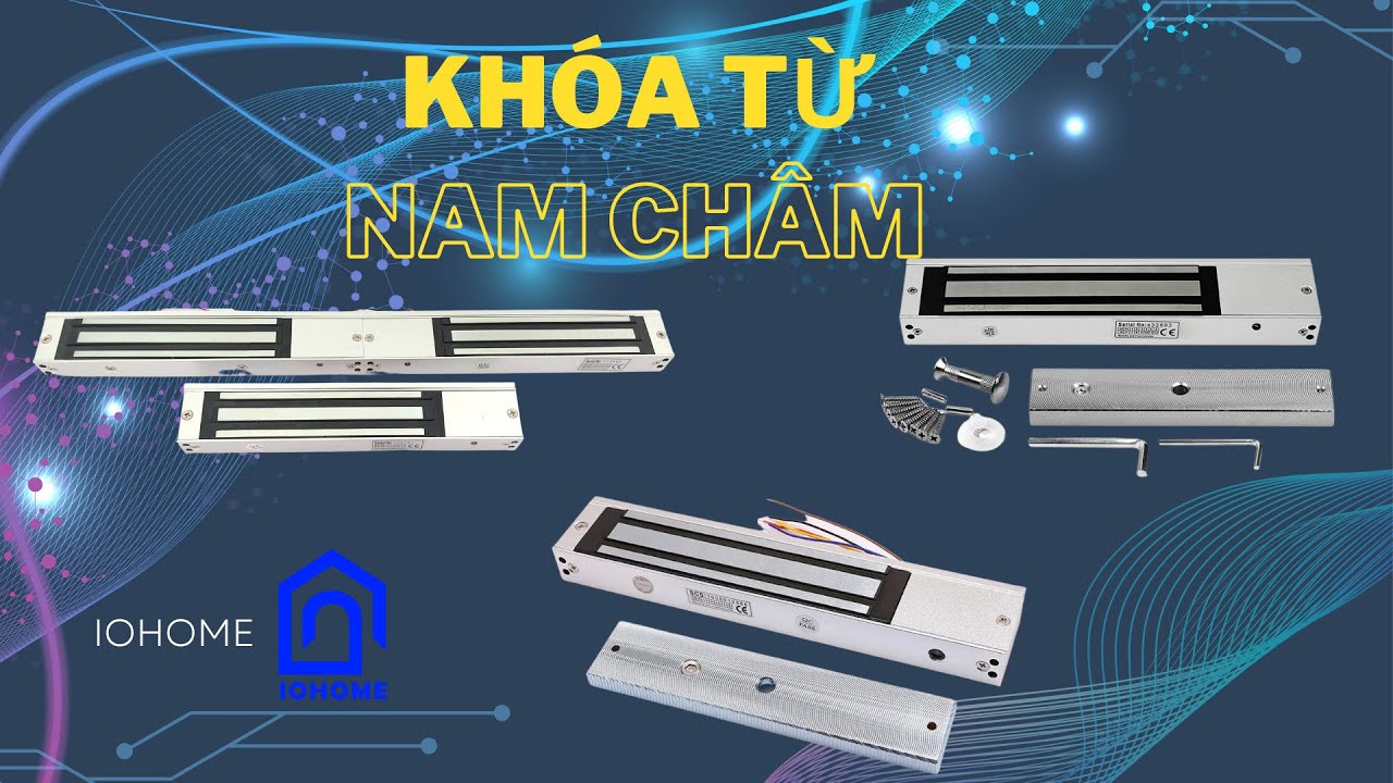 Khóa điện từ nam châm dùng cho hệ thống kiểm soát ra vào cổng 180kg,280kg,350kg,500kg-Acess control