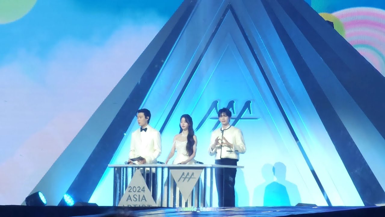 241227 AAA 2024 ZEROBASEONE 성한빈 MC석 Fancam