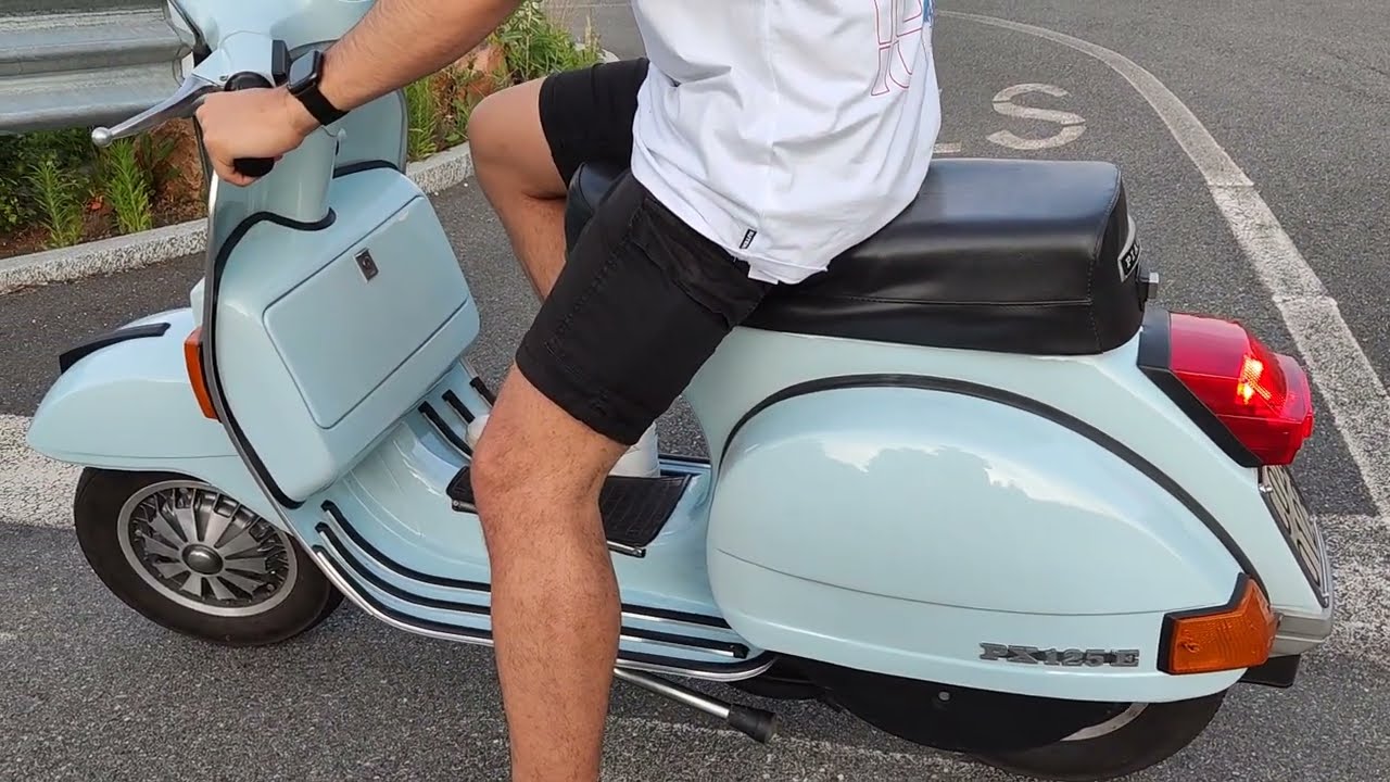 Vespa PX insane throttle DR 177 #dr177 #vespa #vespapx #piaggio #px