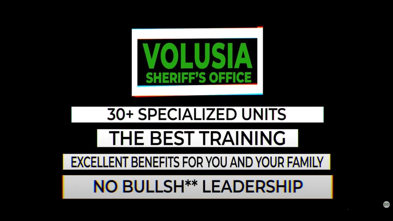 Your Career at the Volusia Sheriff's Office