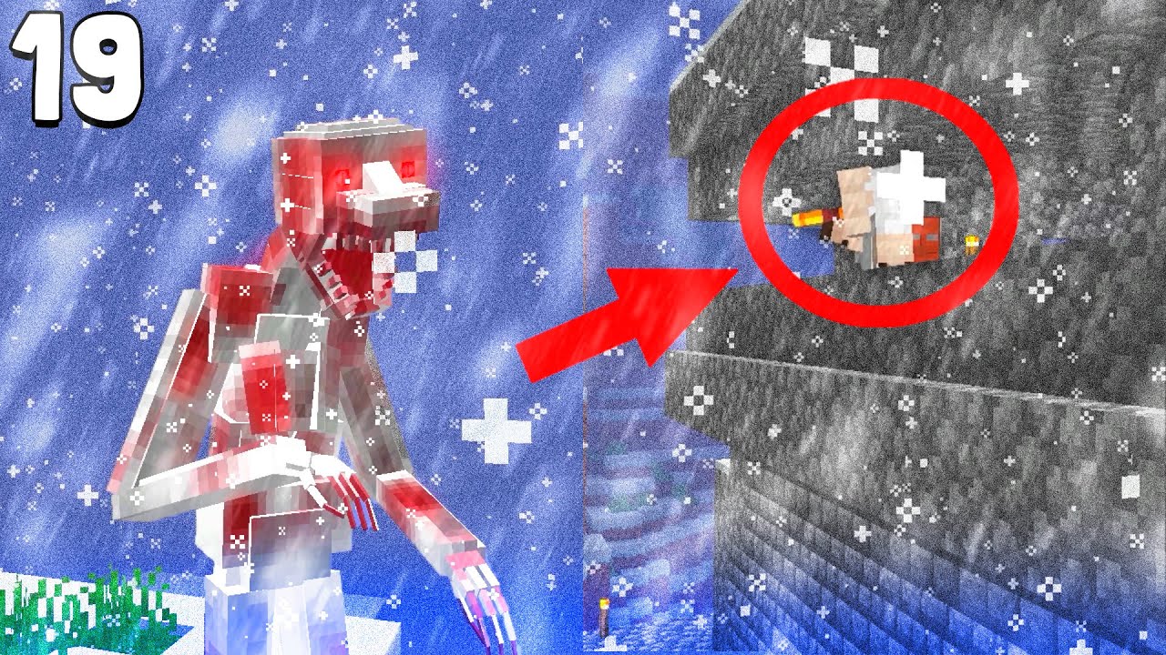 EL INVIERNO mas TERRORIFICO de MINECRAFT - Night Dweller #19