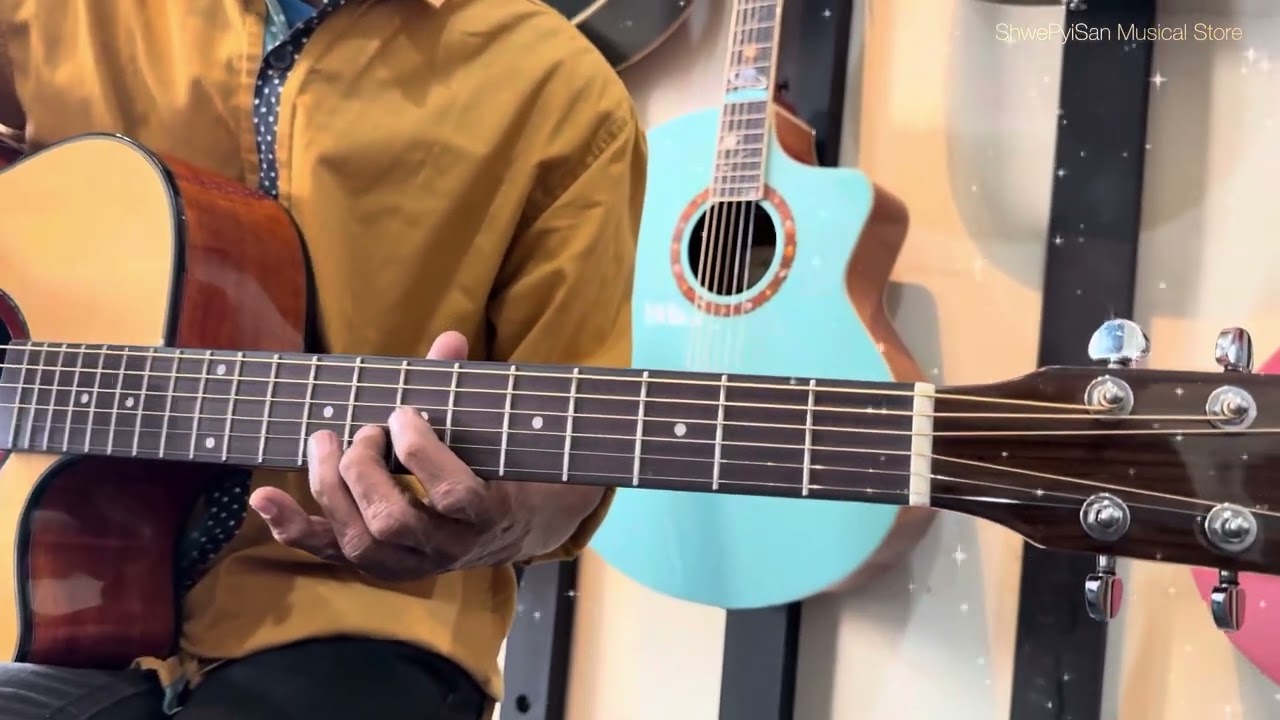 အိမ် - ဓိရာမိုရ် Guitar Instrumental Music, Melody Cover by Guitarist HtunHtun.