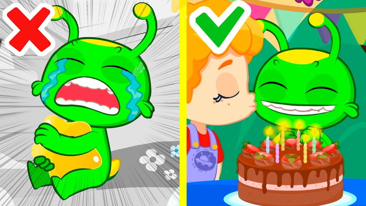 Groovy Le Martien et Phoebe fêtent leur anniversaire avec une chasse au trésor 🎁