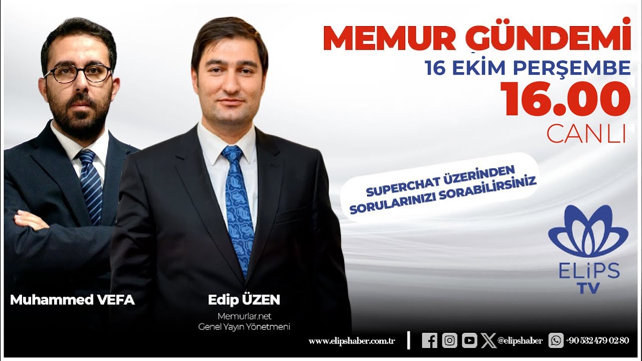 #canlı | Memurlara ek zam ve refah payı verilecek mi?
