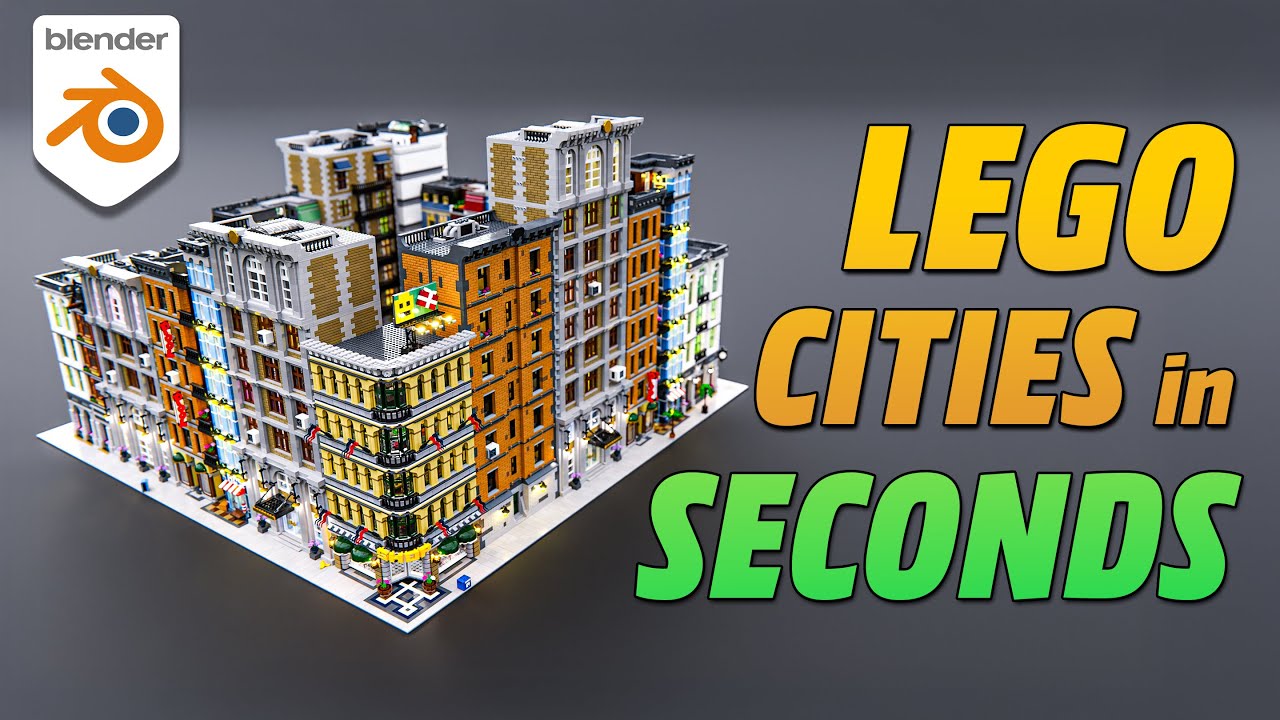 BRiCKiTECT &ndash; The Ultimate LEGO Building Generator for Blender!